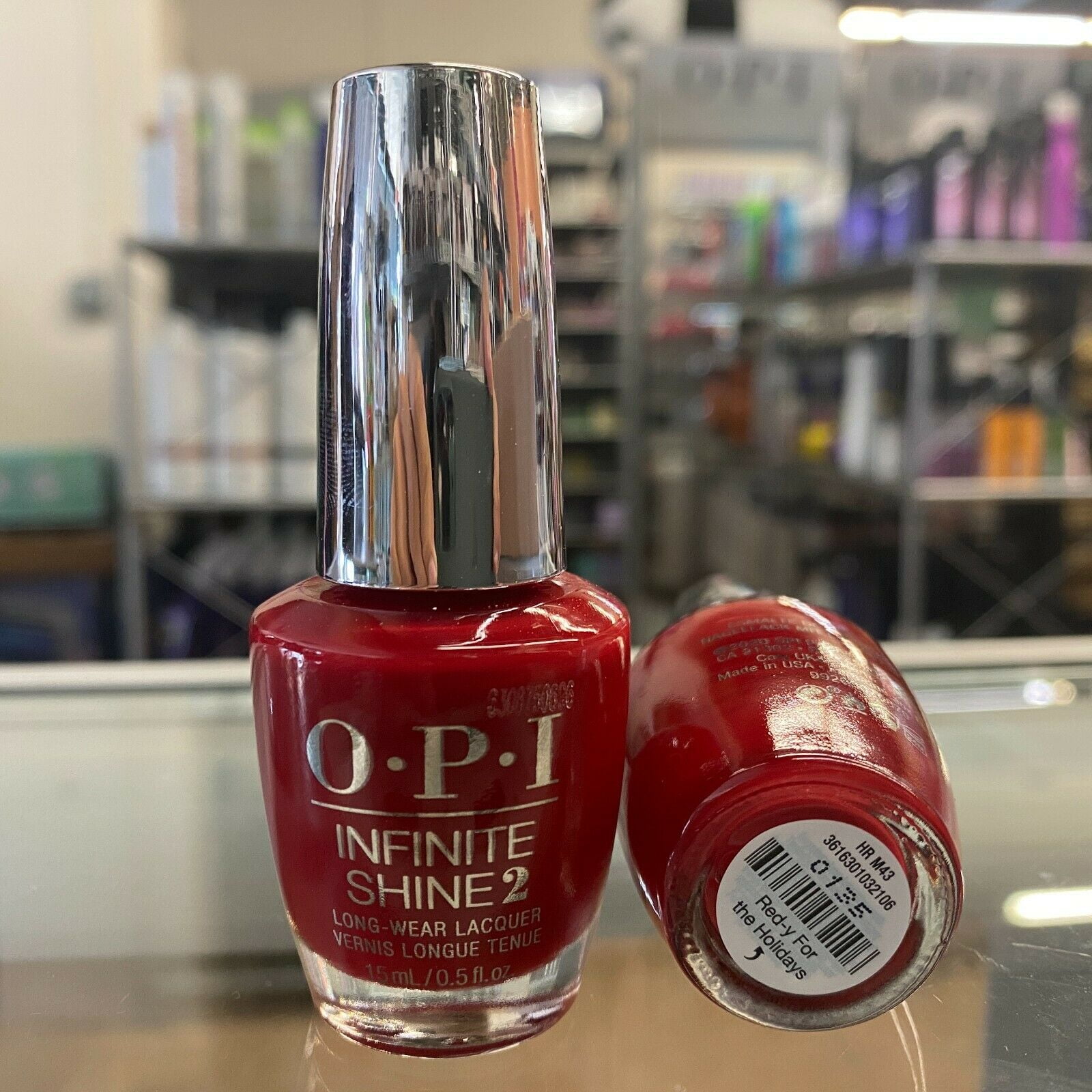OPI Infinite Shine Holiday Collection Shine Bright M43 Redy for
