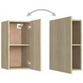 thumbnail image 6 of vidaXL TV Stand Sideboard Entertainment Center Media Unit Engineered Wood, 6 of 234