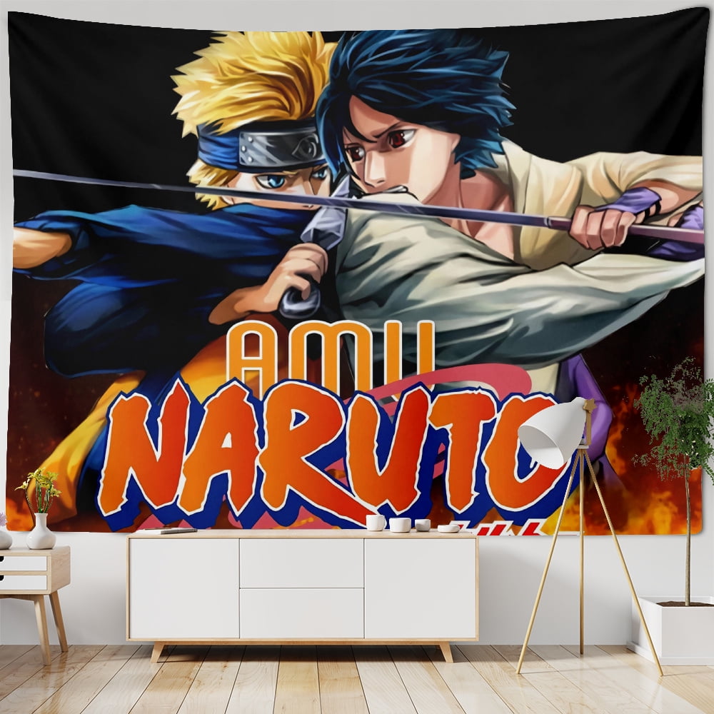 Naruto Anime Tapestrys For Bedroom Decor Art Tapestry Wall Hanging