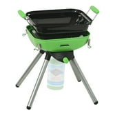 Flame King Multi-Functional Portable Propane BBQ Grill Camp Stove, Lighweight & Portable