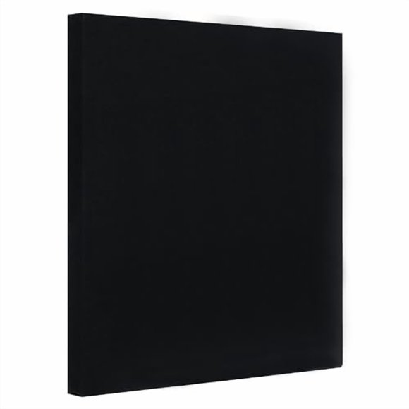 ATS Acoustics Sound Dampening Acoustic Panel, Fire Rated Professional Studio Quality 24" x 24" x 2" Square Edge (Pitch)