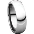 thumbnail image 6 of 6mm Comfort Fit Band in 14k White Gold - Size 13, 6 of 9