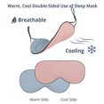 thumbnail image 3 of Summer and winter dual-use ice silk cool ice eye mask, made of ice silk and long-staple cottonstyle:style3;, 3 of 4