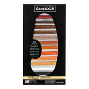 General's Multi-Pastel Compressed Chalk, Assorted Earth/Portrait Colors, Set of 12