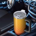 thumbnail image 6 of 40oz Tumbler with Handle and Straw, Vacuum Insulated Stainless Steel Travel Mug, Fits Car Cup Holder, Gradient Print, 6 of 6