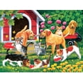 thumbnail image 2 of SUNSOUT INC - Who's Winning - 300 pc Jigsaw Puzzle by Artist: William Vanderdasson - Finished Size 18" x 24" - MPN# 30444, 2 of 5