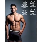 Starter Men’s and Big Men’s Active Performance Boxer Briefs, 6-Pack, Sizes S-5X