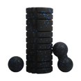 thumbnail image 3 of Lipstore Foam Roller Set Comfortable Portable Block for Home Gym Office Exercise B, 3 of 8