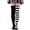 Z2 G, variant on Socks for Women Cute Stripe Thigh High Socks Soft Breathable Stretchy Over Knee Stockings Leg Warmers Daily Wear for Halloween Christmas Party Outfit