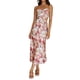 thumbnail image 2 of Txlixc Mujer Sexy Ahueca Hacia Fuera Maxi Vestido Spaghetti Straps Lace Up Bodycon Elegante Noche Fiesta Club Wear Midi Vestido Txlixc Casual, 2 of 6