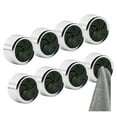 thumbnail image 1 of Mistaha 8-Pack Spiral Design Towel Hooks Set - Innovative Soft Silicone Claws - Eco-Friendly ABS Material - Easy Installation - Versatile Kitchen and Bathroom Towel Holders, 1 of 6