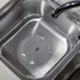 thumbnail image 5 of 15 cm de diámetro (gris) 1 pieza de tapón de baño de silicona para fregadero plano grande y redondo, tapón de silicona para desagüe de piso, adecuado para cocina, baño y lavadero, 5 of 5