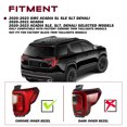 thumbnail image 4 of For 2020 2021 2022 2023 GMC Acadia SL SLE SLT Denali LED Tail Light Lamp, 4 of 12