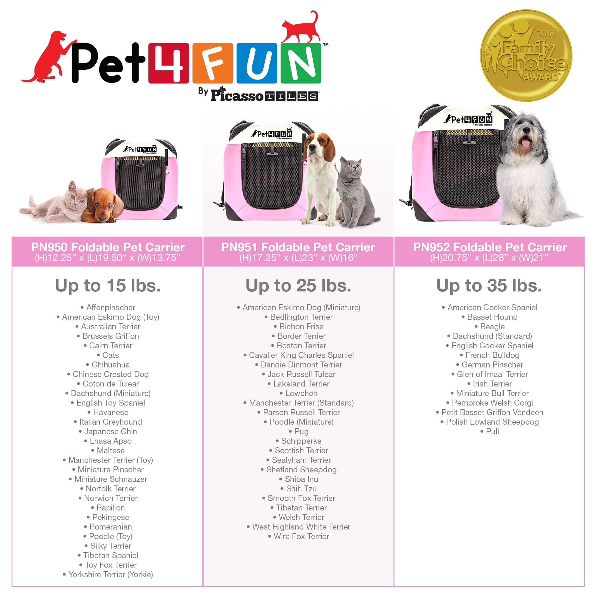 21 x 15 x 16 pet carrier