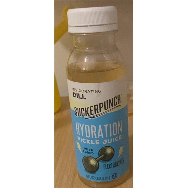 Suckerpunch 407011 8 oz Hydration Pickle Juice Pack of 12