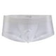 thumbnail image 2 of Calzoncillos tipo bóxer lisos y suaves de seda para hombre, pantalones cortos, ropa interior, tallas S, M, L, XL y M METRO, 2 of 9