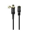 thumbnail image 2 of 3.5mm Mono Extension Cable Auxiliary 3.5mm Male to Female Locking Nut Panel Mount Cable Car Stereo Audio Adapter, 2 of 11