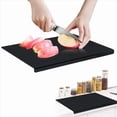 thumbnail image 1 of Acrylic Cutting Board with Counter Lip 60% Thicker/  Free & Food-Safe Kitchen Tool Ideal for Home Use, 1 of 7