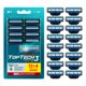 thumbnail image 1 of Cuchillas de afeitar Toptech compatibles con Mach3 de 3 hojas, paquete de 16, 1 of 9