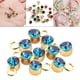 thumbnail image 5 of 10 colgantes de diamantes de imitación DIY con agujero para colgar, conector de cuentas de cristal redondo 4 mm, 5 of 9