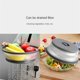 thumbnail image 3 of Vented Collapsible Medium Microwave Cover (Charcoal) - Splatter Guard & Colander Kitchen Gadget for, 3 of 5
