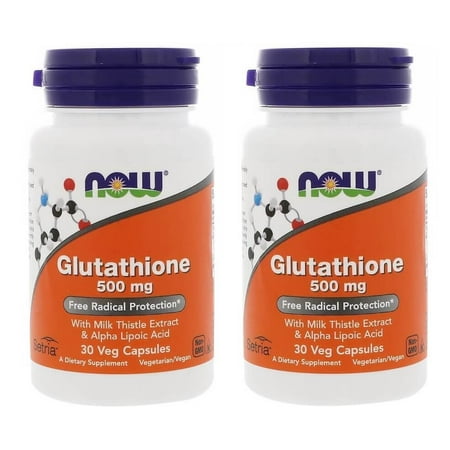 Now Foods - Glutathione, 500 mg, 30 Veg Capsules - 2