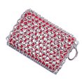 thumbnail image 2 of Injueey Limpiador de ollas, fregador cuadrado de acero inoxidable, herramientas para fregar, utensilios de cocina, herramienta de fregado, accesorio de Suministros de limpieza para el hogar Rojo Injueey HA026581-02, 2 of 6