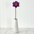 thumbnail image 3 of Nearly Natural 28in. Lotus Artificial Flower (Set of 4), Purple, 3 of 3