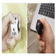 thumbnail image 4 of 6en1 Cubo Anti Estrés, fidget Cube Belug Negro, 4 of 4