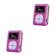 thumbnail image 2 of Tholdsy Mini MP3 Player with LCD Screen 3.5mm Audio Clip Music Supporting Interface Metal Portable Media Fashion Card TF Sports Type1 NO1, 2 of 6
