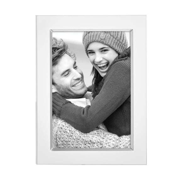 Lenox Reed And Barton Classic Channel Silverplated Picture Frame, 5"X7".