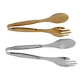 thumbnail image 4 of Pinces à Fourchette Cuillère 2 Pièces, Pinces De Service Alimentaire En Acier Inoxydable 304 Pour Barbecue Buffet Friteuse Grille-pain Pâtes Salade Fournitures De Cuisine, 4 of 14