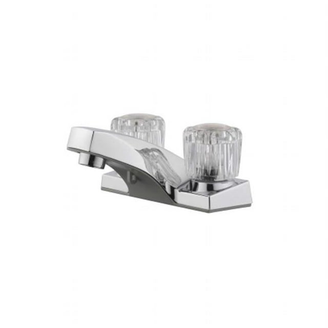Design House 545954 Millbridge 4 in. Dual Handle Lavatory Faucet, No Pop up Assembly Polished Chrome