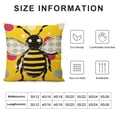 thumbnail image 5 of RUIYC Spring Summer Cottagecore Throw Pillow Cover Farmhouse Gift, Outdoor Throw Pillow Case for Couch Bed Sofa White, 5 of 5
