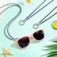 thumbnail image 4 of 3 Pcs Eyeglass Necklace Holder Ring Glasses Holder Strap Chain Eyeglass Holder Necklace Glasses Necklace Stainless Steel Eyeglass Loop Holder Reading, 4 of 5