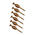 thumbnail image 2 of koolsoo 6 Pieces Golf Tees Portable Golf Accessories for Backyard Exercise Men Women Coffee, 2 of 9