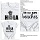 thumbnail image 3 of Camiseta Estampado de letras Cuello redondo Manga corta Casual Suelto Cómodo Top básico de verano, 3 of 4