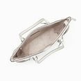thumbnail image 5 of Michael Kors Women's Charlotte Large Saffiano Leather Top-Zip Tote Bag Optic White 35F0SCFT3L-085, 5 of 5