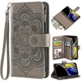 thumbnail image 1 of Flip Cover Card Holder Slot Wallet Cell Phone Case For Samsung Galaxy Note 20 Ultra 10 Plus 5G 10+ Note10+ + Lite Notes 9 8 5 4 3 Pro Note20 20Ultra Note10 10Ultra 10Lite 10Plus Note9 Note8 Note5 Note, 1 of 5