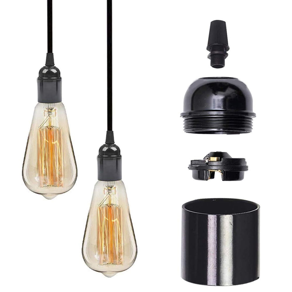 180°E27 Bulb Holder Socket Lamp Retro Vintage Turn Ceiling Light Wall Mounted BT 
