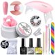thumbnail image 1 of Juego de gel para uñas, esmalte moldeador de escultura manual antiadherente sólido, sin necesidad de soporte de papel para gel de uñas de construcción rápida, 1 of 5