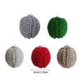thumbnail image 3 of 2PCS Crochet Yarn Christmas Tree Decorations Colorful Festival Holiday Homes Decoration Accessories, 3 of 8