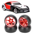 thumbnail image 4 of LAFGUR RC Tires,4Pcs Remote Control Metal Wheel Hub Tires Replacement for Wltoys k969 1/28 RC Car,RC Accessory, 4 of 8