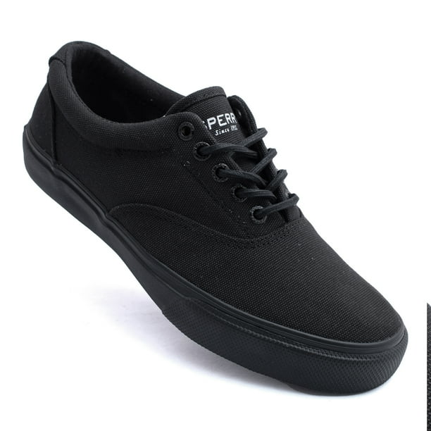 TENIS CASUALES CABALLERO SPERRY STS14537 TEXTIL NEGRO SPERRY
