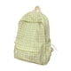 thumbnail image 2 of pstuiky Mochila literaria a cuadros para estudiantes de secundaria, bolso de viaje de verano para mujer para el campus, 2 of 7