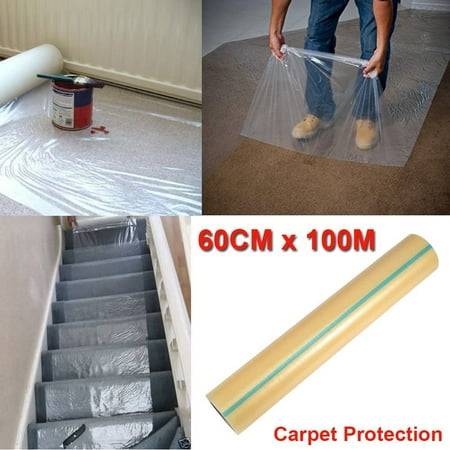 Plastic Carpet Cover >> Pro Carpet Protector Self Adhesive Plastic Protection Film 24 X 328ft Fr Rug By Plastic Carpet Cover >> Pro Carpet Protector Self Adhesive Plastic Protection Film 24 X 328ft Fr Rug By