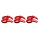 thumbnail image 3 of Soidarity Manillares ligeros Thumbgrips Punta de goma Absorción de golpes Impermeable Bicicleta Rest Ring Kit de alta resistencia Type1 NO1, 3 of 6