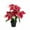 Hot Pink, variant on JeashCHAT Potted Flowers, Christmas Artificial Poinsettia Flowers, Christmas Flowers Christmas Centerpieces for Tables, Holiday Party Indoor Outdoor Home Office Decoration