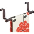 thumbnail image 3 of iDesign Marcel Steel Over Cabinet Dish Towel Bar, 9.7 in x 2.4 in x 5.6 in, Bronze, 3 of 5