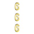 thumbnail image 3 of maskred Numéros de Maison pour Extérieur Style Simple Panneaux Numériques Accessoires de Marquage Numéro Exquis Numéro 6 3 Pcs, 3 of 6